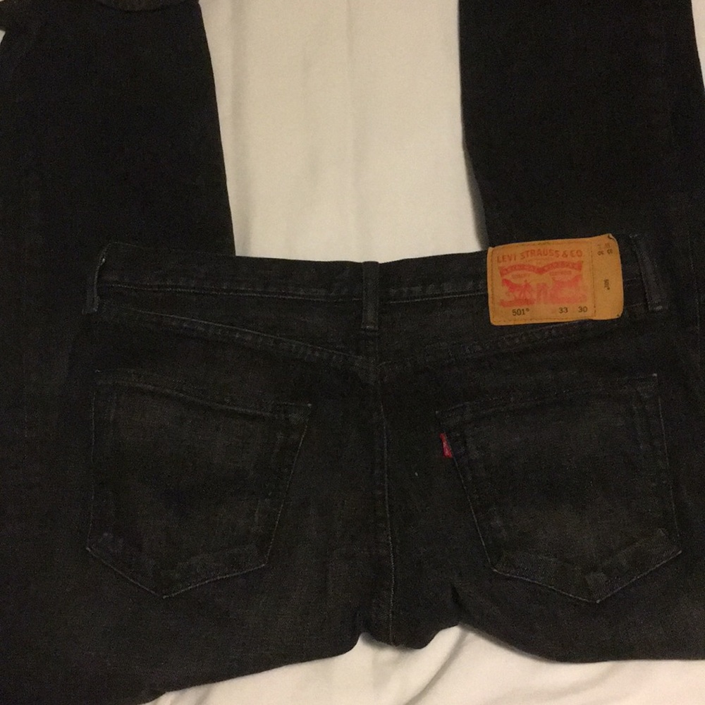 Levi’s Jeans Black Denim W33 L30 WORN ONCE